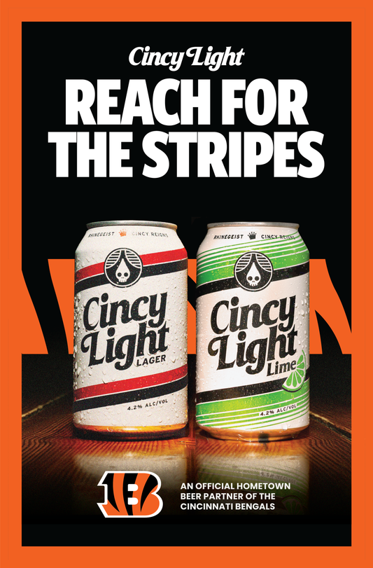 Posters - Cincy Light & Cincy Light Lime x Bengals