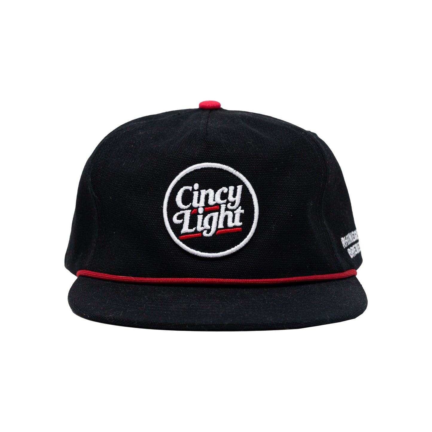Hat - Cincy Light Black Rope