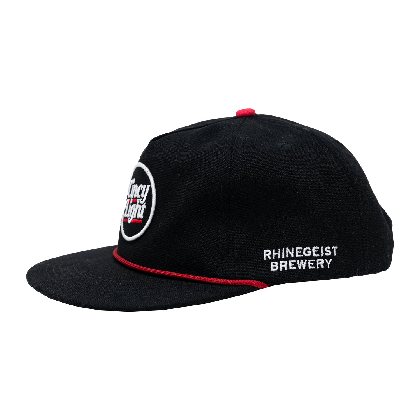 Hat - Cincy Light Black Rope