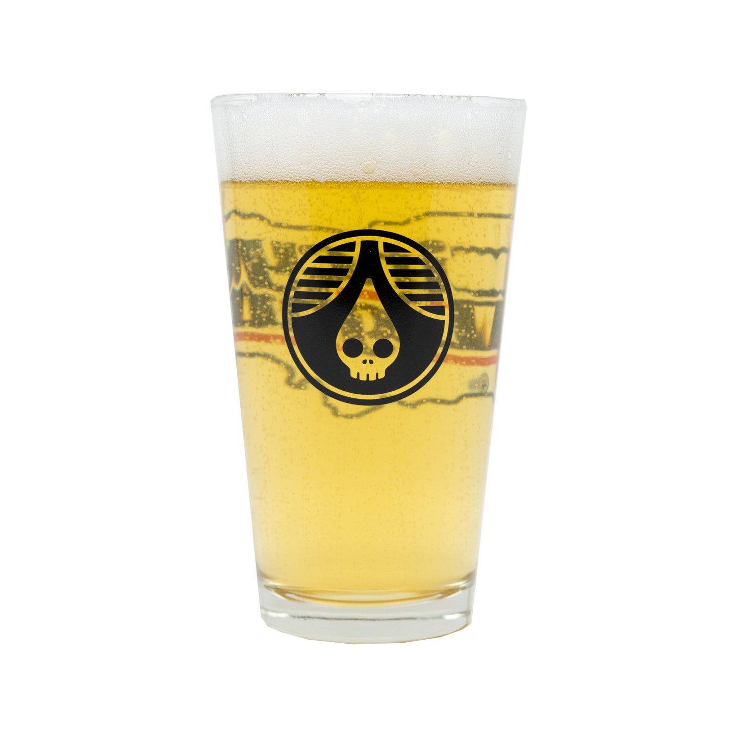 Glassware - Cincy Light Pint Glass OHIO MARKETS- 16oz/24 Case