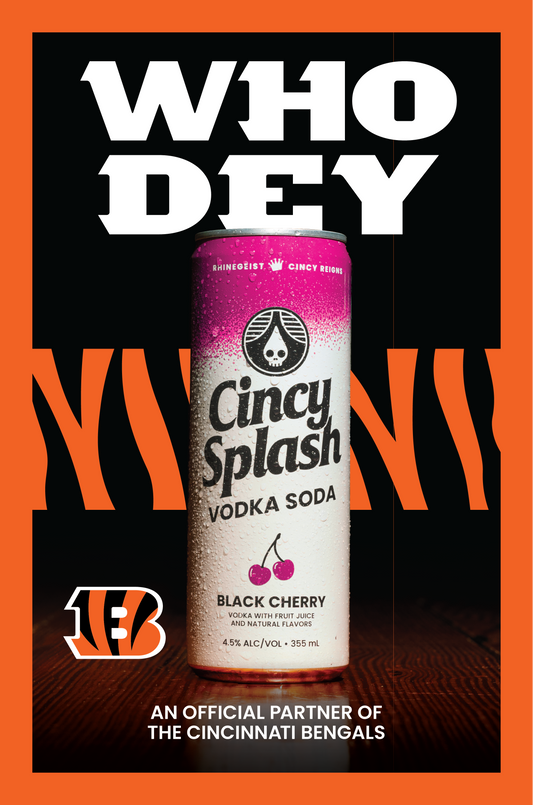 Large Cooler Clings - Cincy Light, Splash, Truth x Bengals