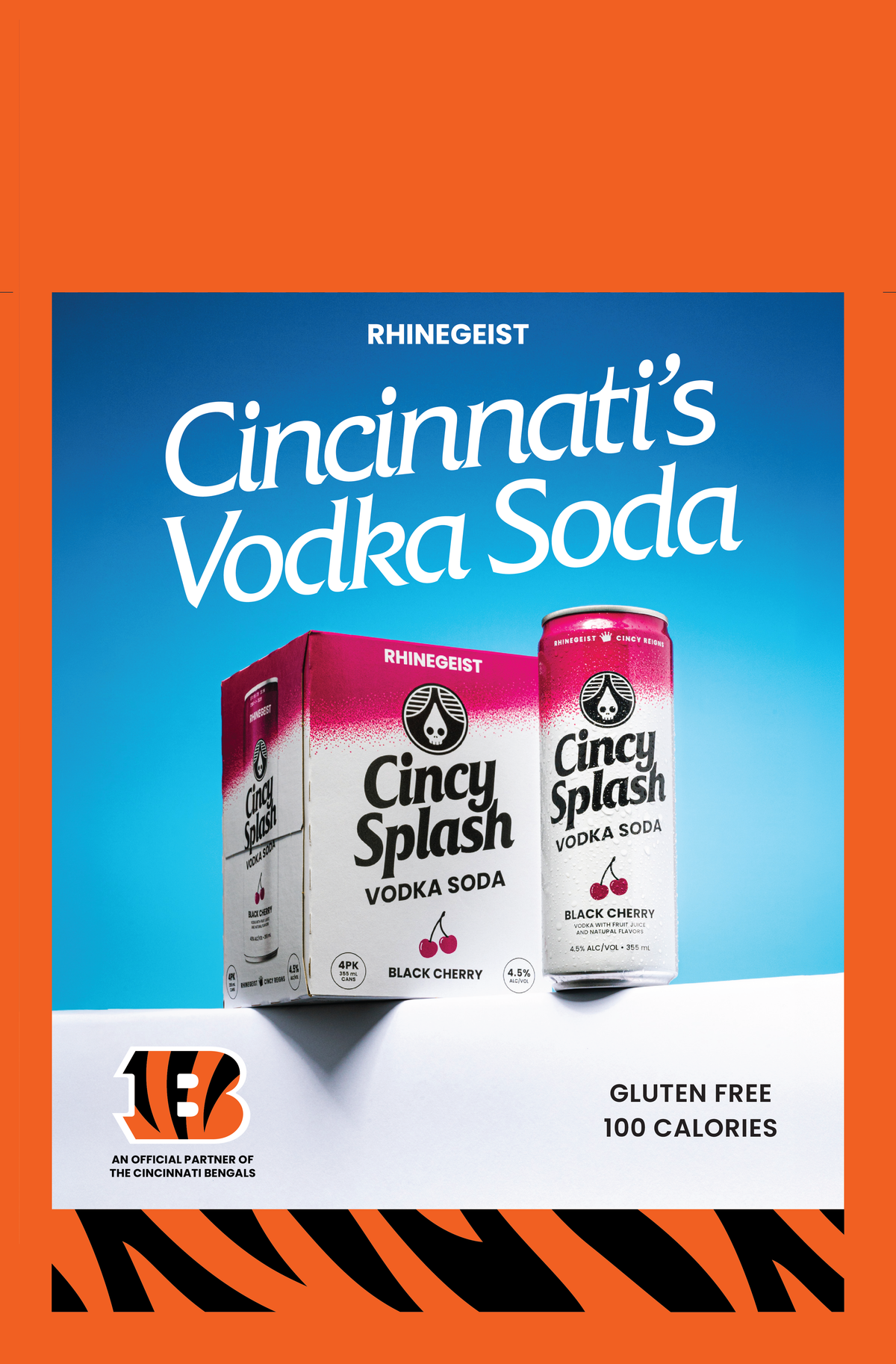 Posters - Case Card - Cincy Splash x Bengals