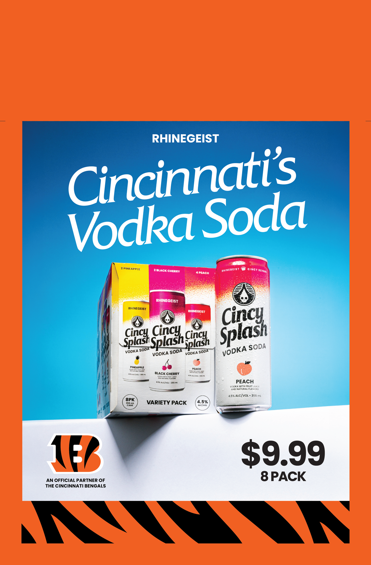Posters - Case Card - Cincy Splash x Bengals