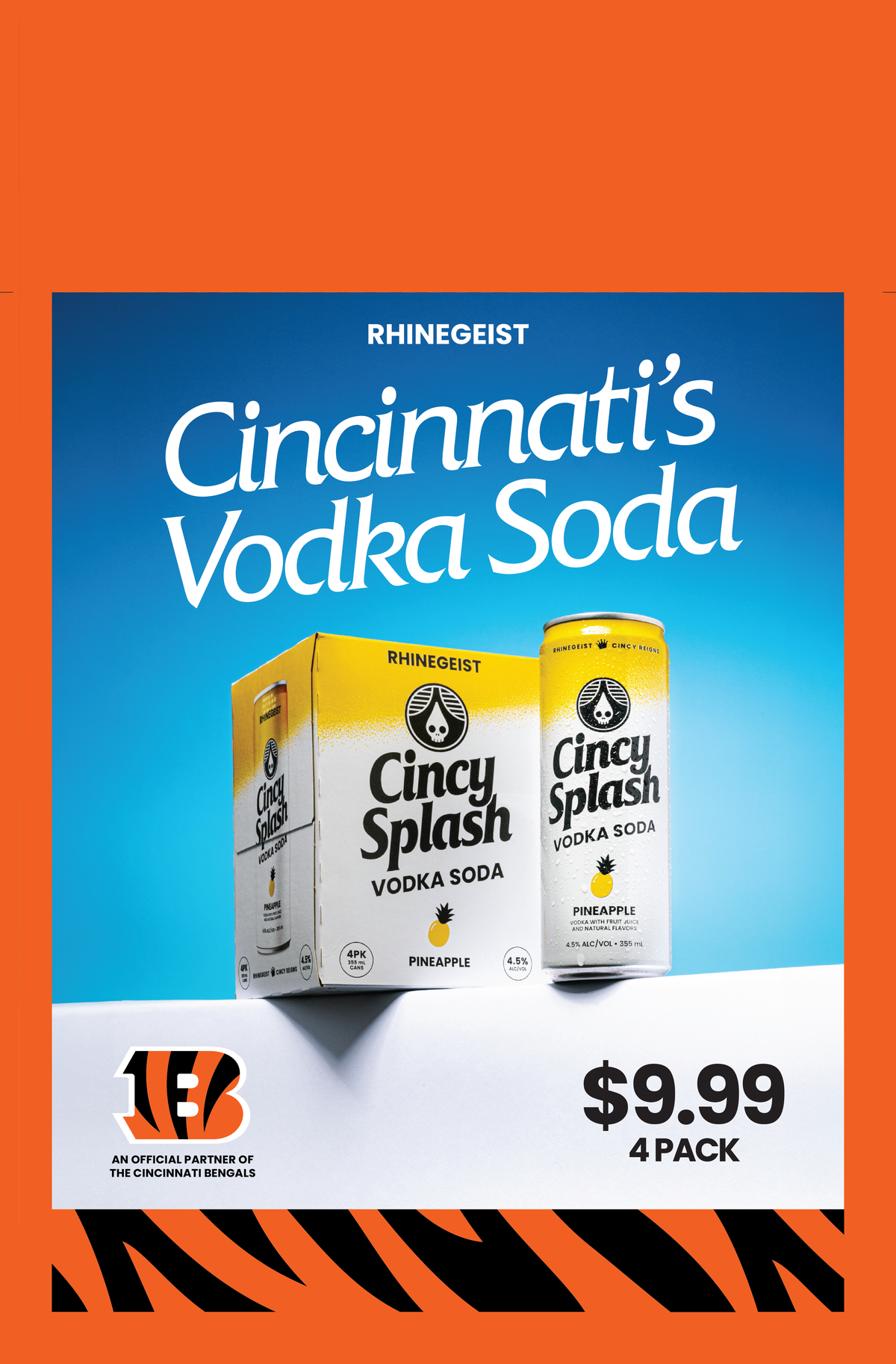 Posters - Case Card - Cincy Splash x Bengals