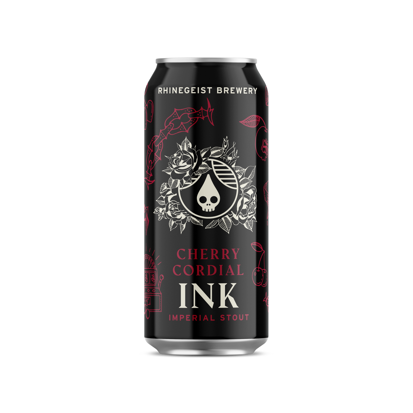 Product Images/Renders - Cherry Cordial Ink
