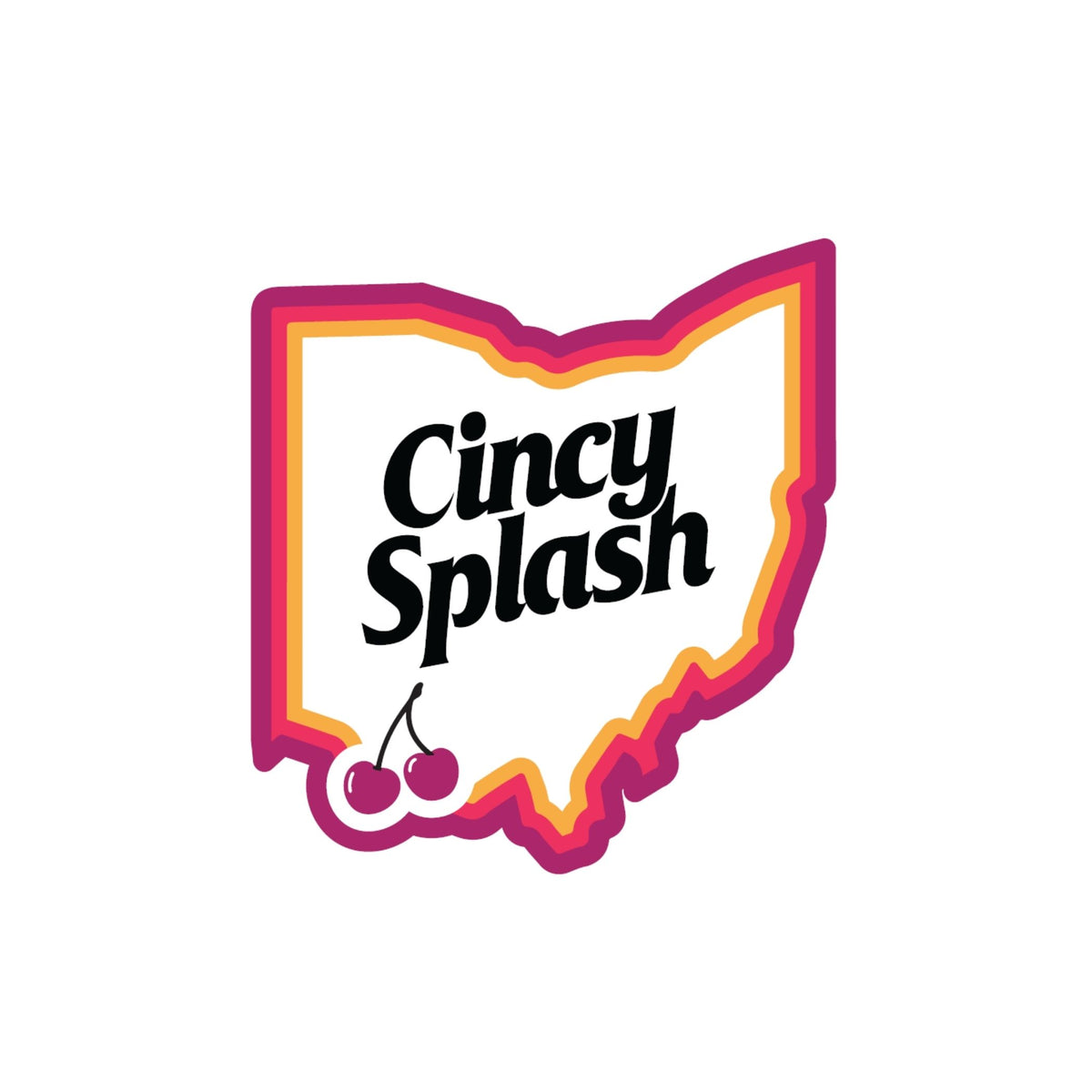 Sticker - Cincy Splash Ohio - 50pk