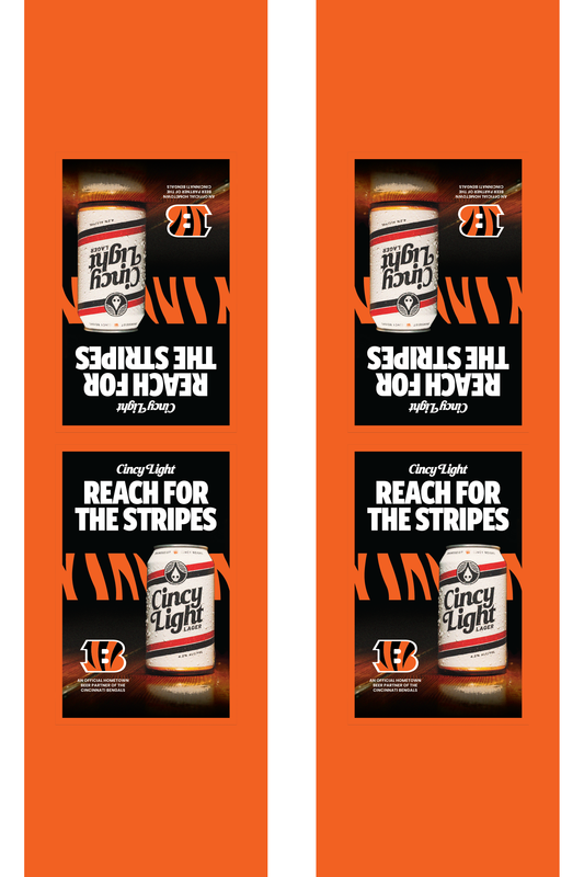 Signage - Table Tents - Cincy Light x Bengals