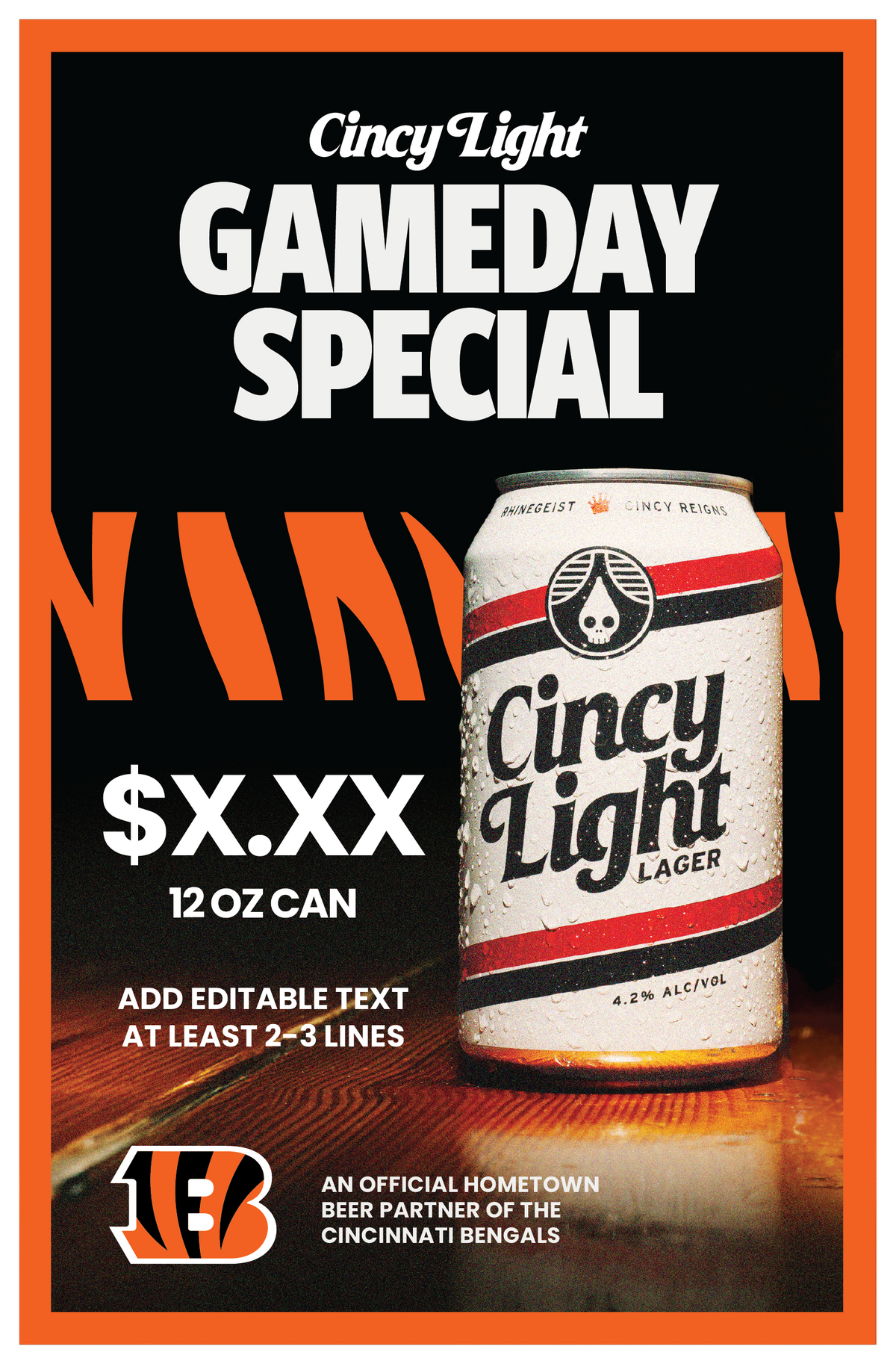 Posters - Cincy Light x Bengals