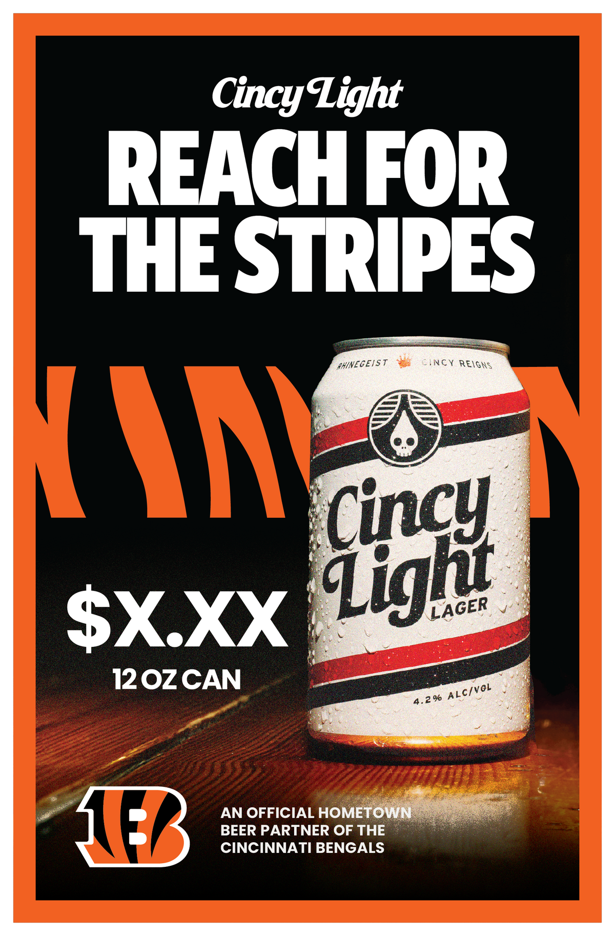 Posters - Cincy Light x Bengals