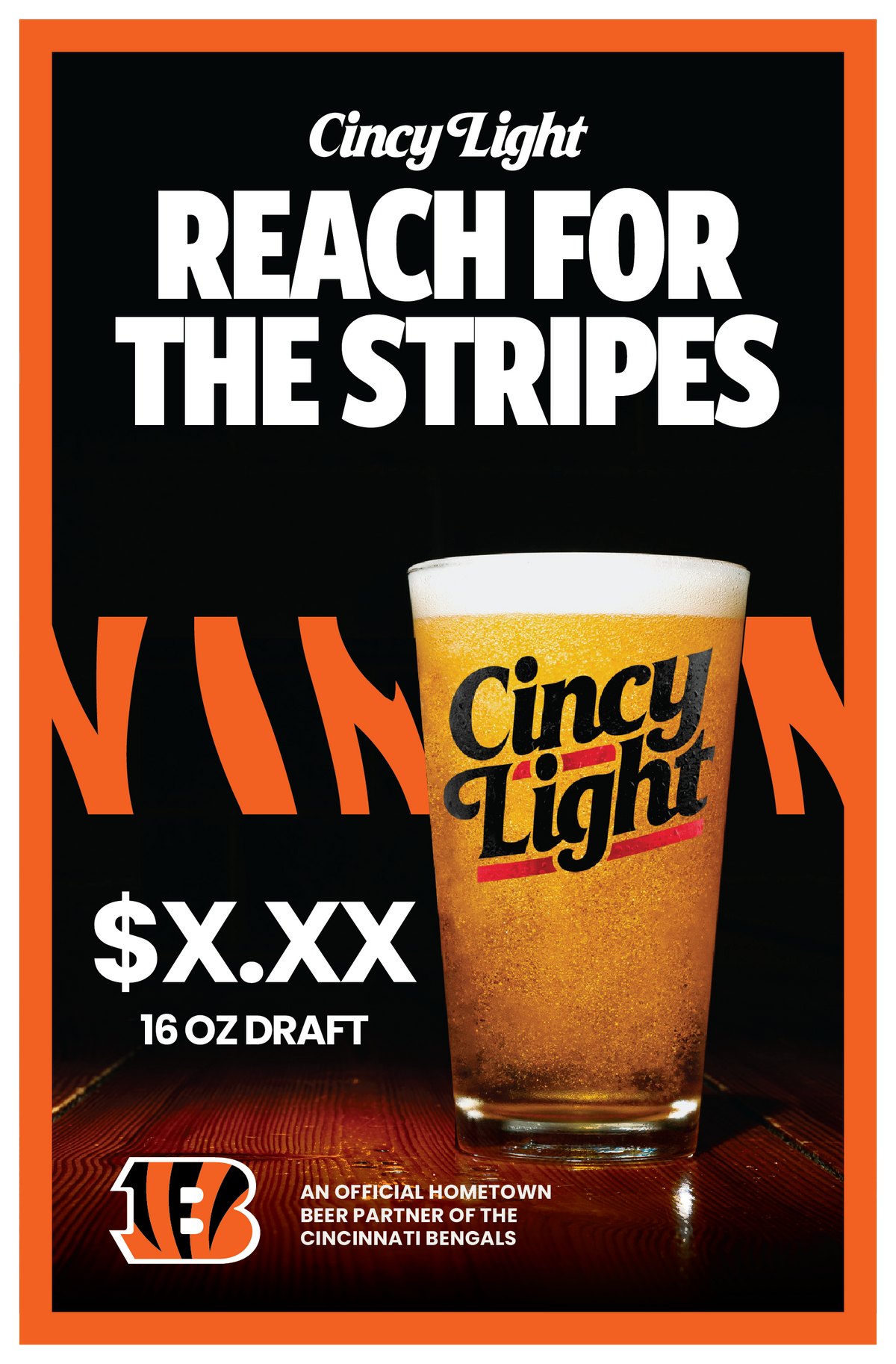 Posters - Cincy Light x Bengals