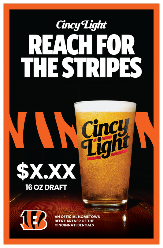 Posters - Cincy Light x Bengals
