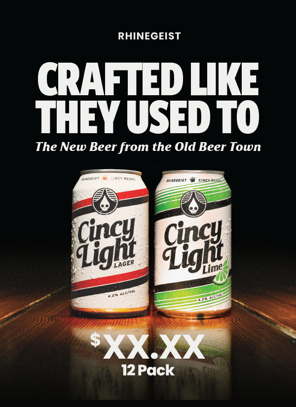 Cooler Sticker - Cincy Light - 2026 Campaign