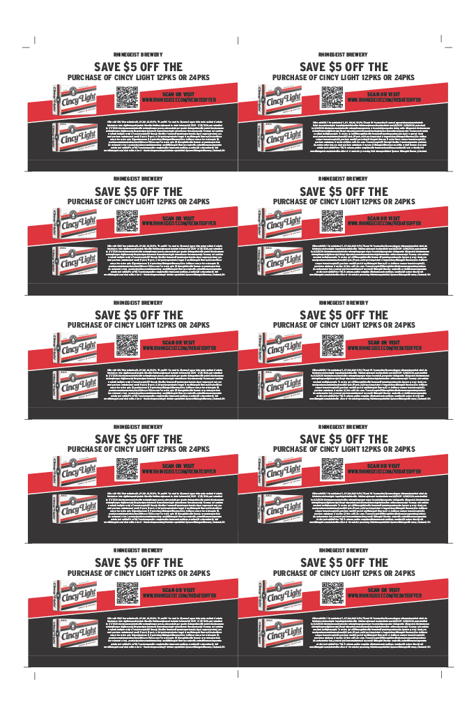 Posters - Rebate - Cincy Light