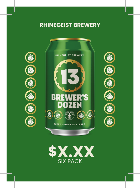 Cooler Sticker - Brewer's Dozen