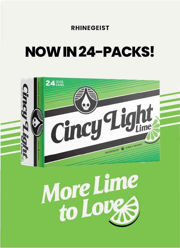 Cooler Sticker - Cincy Light Lime