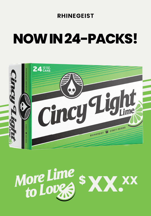 Cooler Sticker - Cincy Light Lime