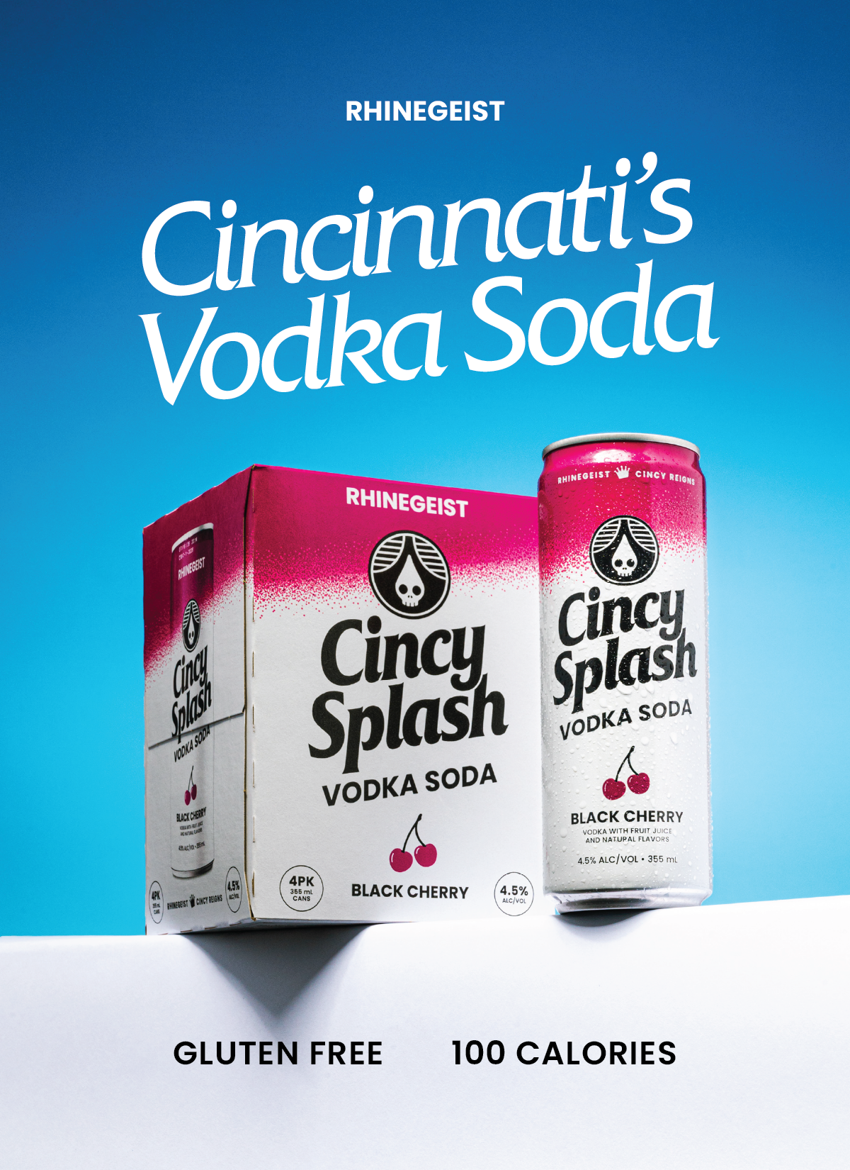 Cooler Sticker - Cincy Splash