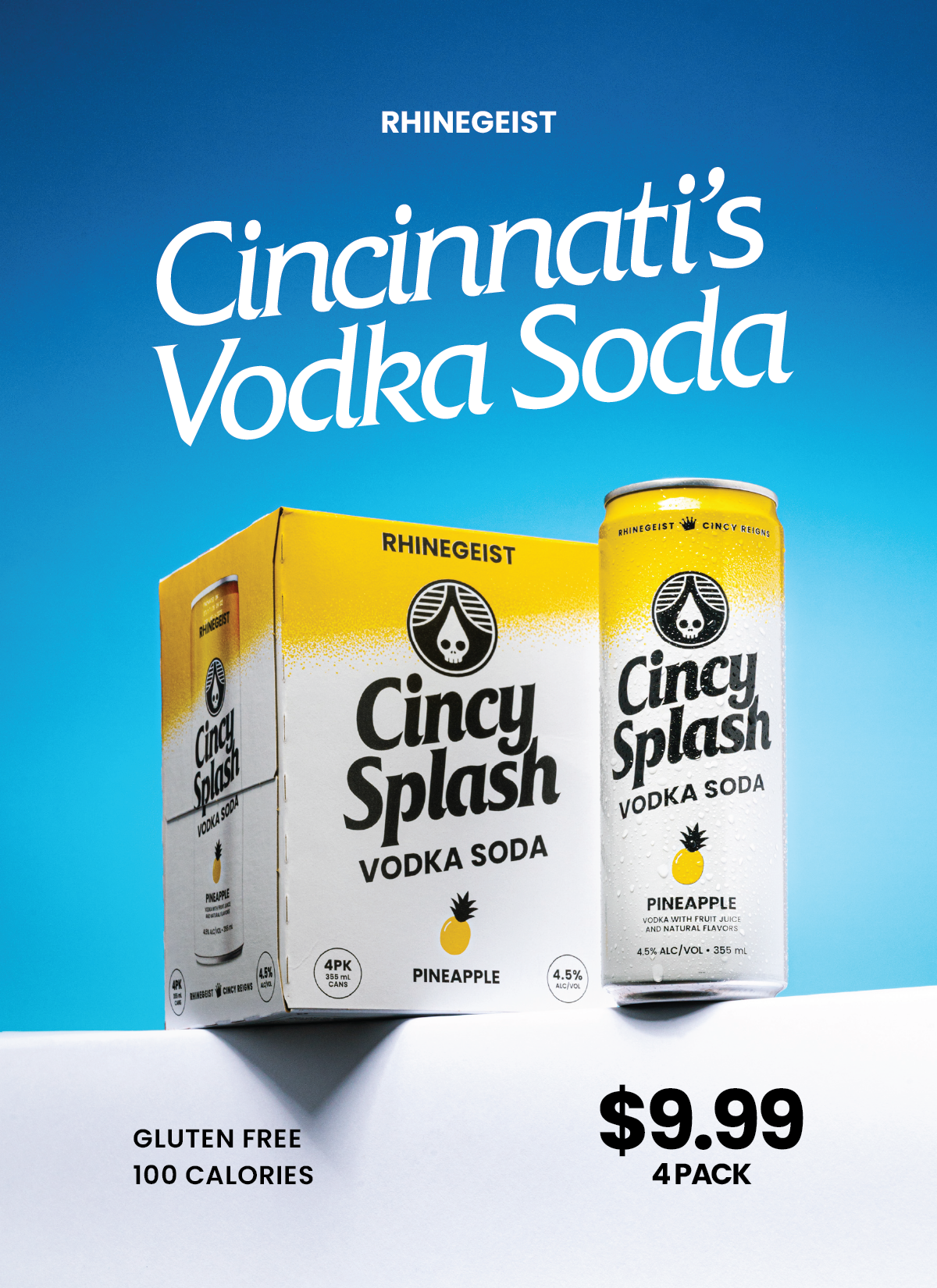Cooler Sticker - Cincy Splash