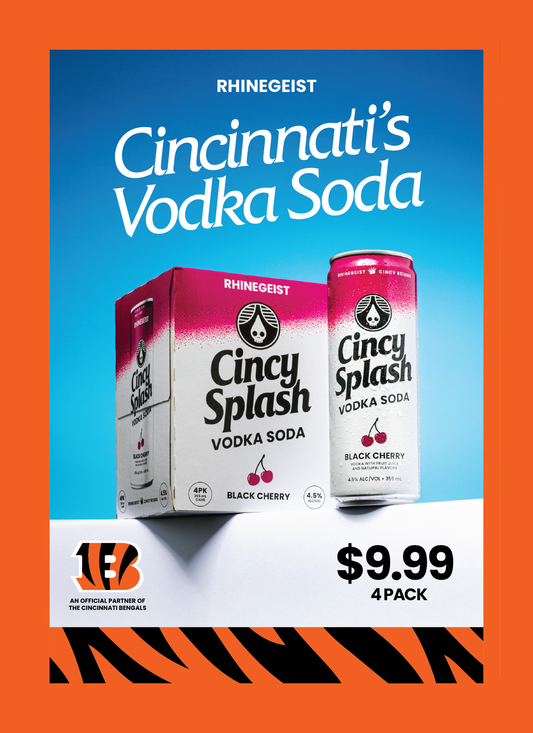 Cooler Sticker - Cincy Splash X Bengals