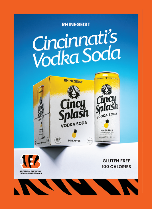Cooler Sticker - Cincy Splash X Bengals
