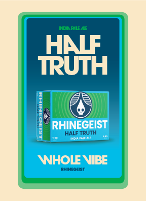 Cooler Sticker - Half Truth