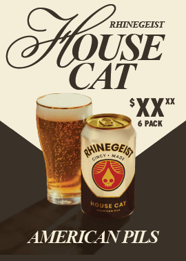 Cooler Sticker - House Cat