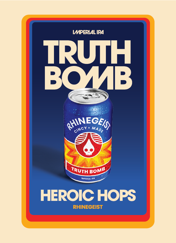 Cooler Sticker - Truth Bomb