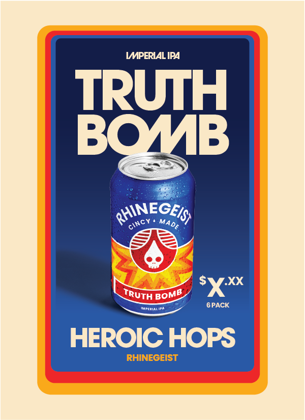 Cooler Sticker - Truth Bomb