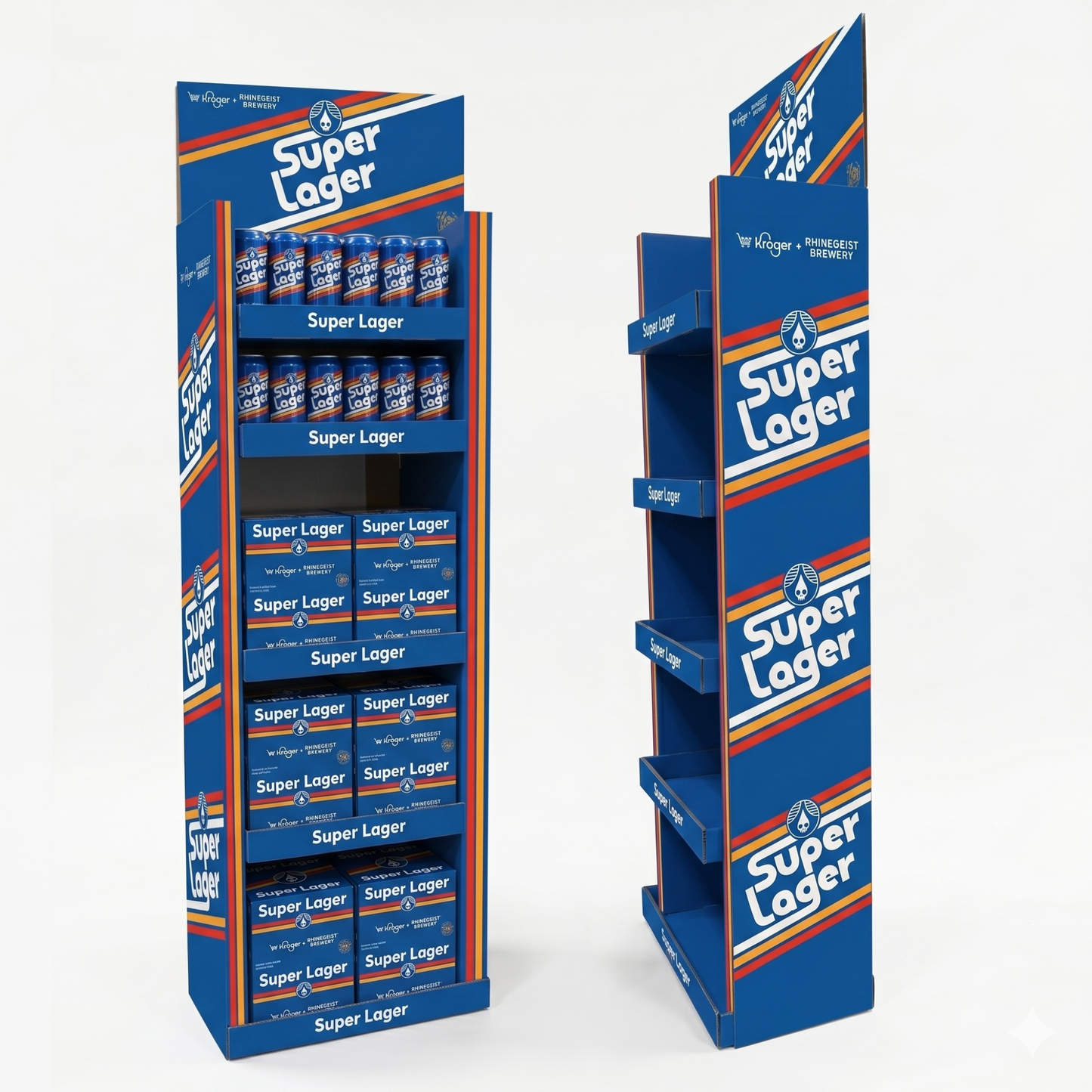 Case Display - Super Lager