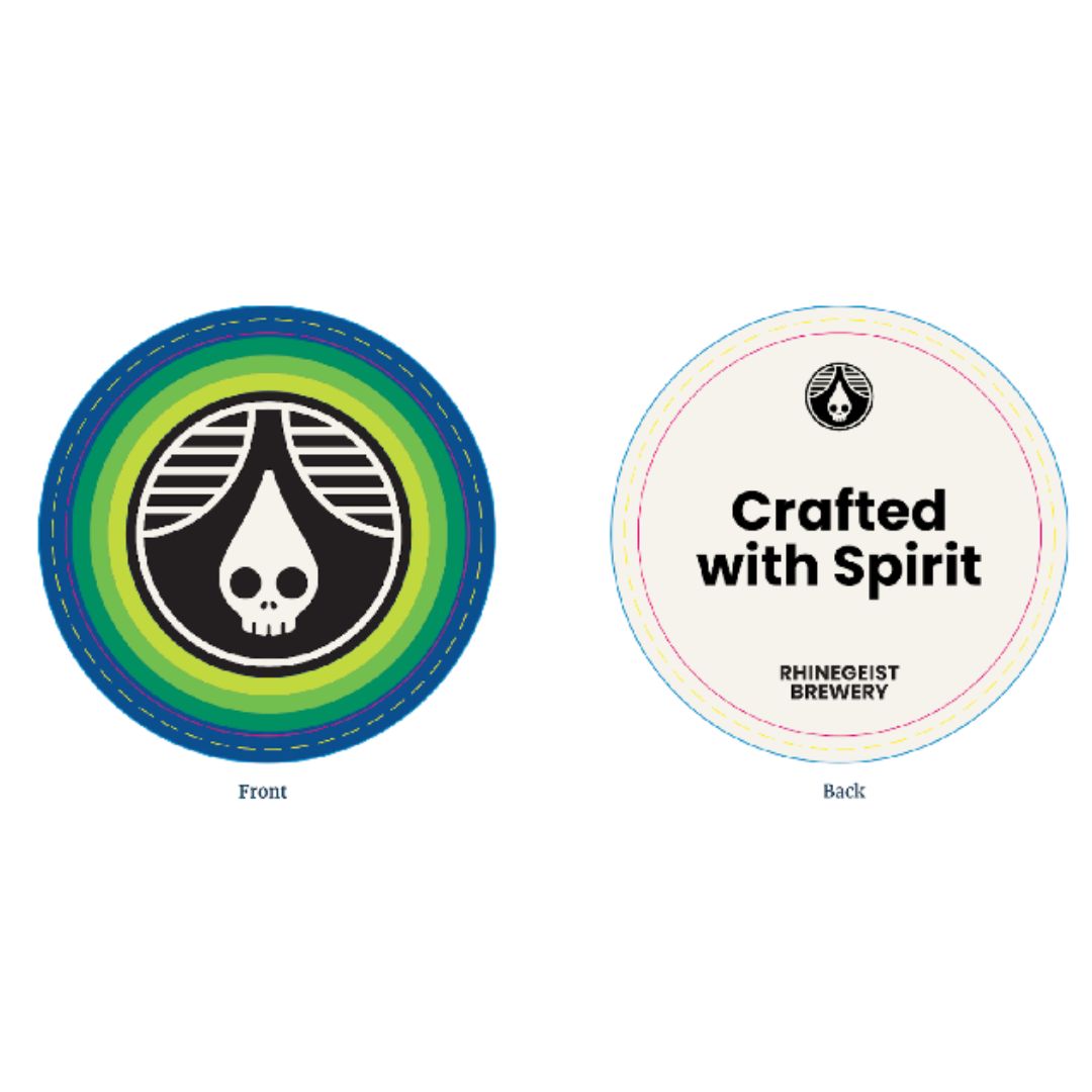 Coaster Sleeve - Rhinegeist Masterbrand 2025 - 125pk