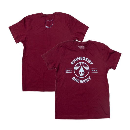 T-Shirt -Maroon Blue Cincy Made