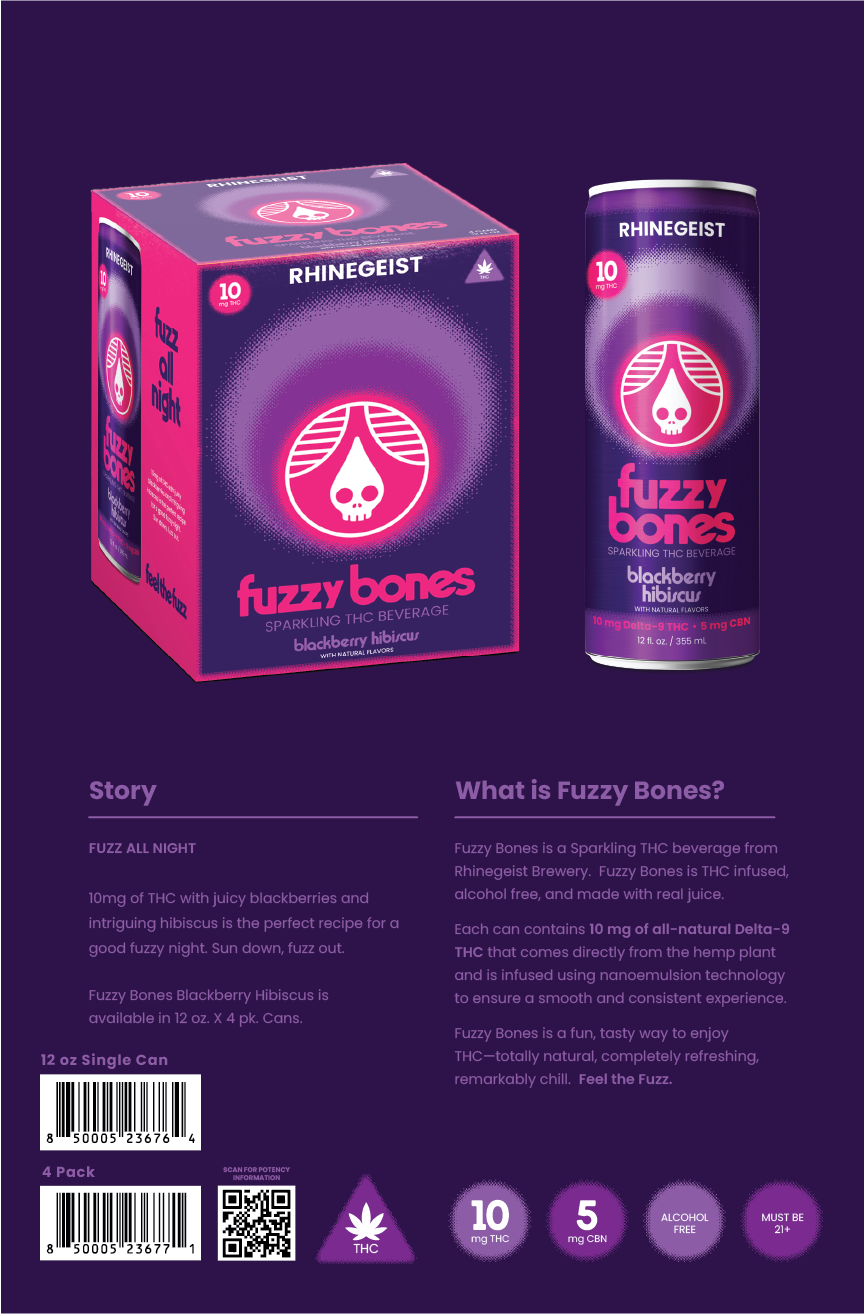 Sales Sheets - Fuzzy Bones - Blackberry Hibiscus