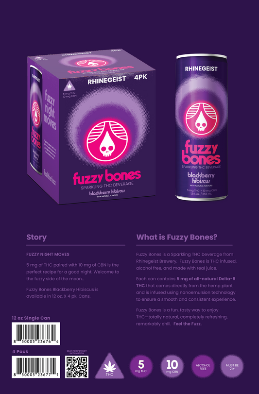 Sales Sheets - Fuzzy Bones - Blackberry Hibiscus