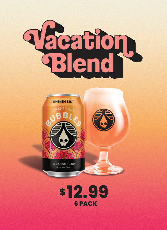 Cooler Sticker - Grapefruit Bubbles