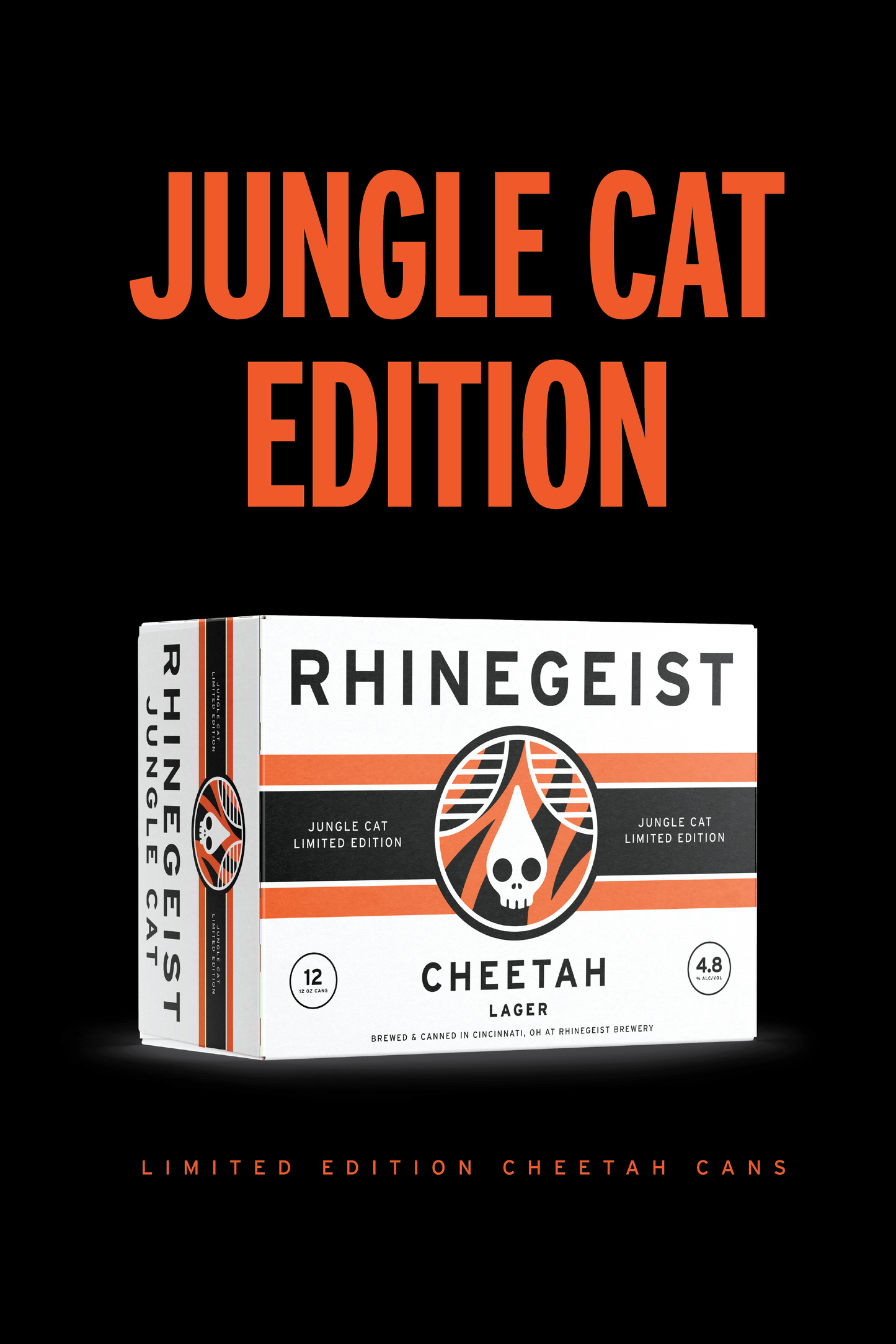 Posters - Pole Topper - Jungle Cat Edition ( Cheetah - Lager ) 6 + 12 pack
