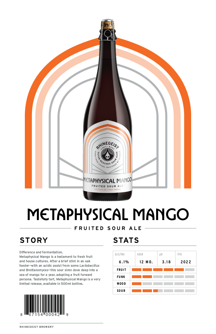 Sales Sheets - Metaphysical Mango - Fruited Sour Ale