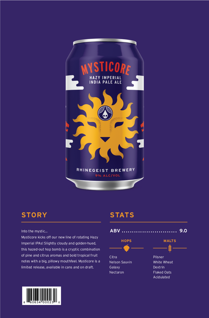Sales Sheets - Mysticore