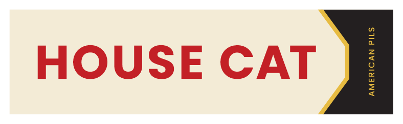 Tap Handle Stickers - House Cat