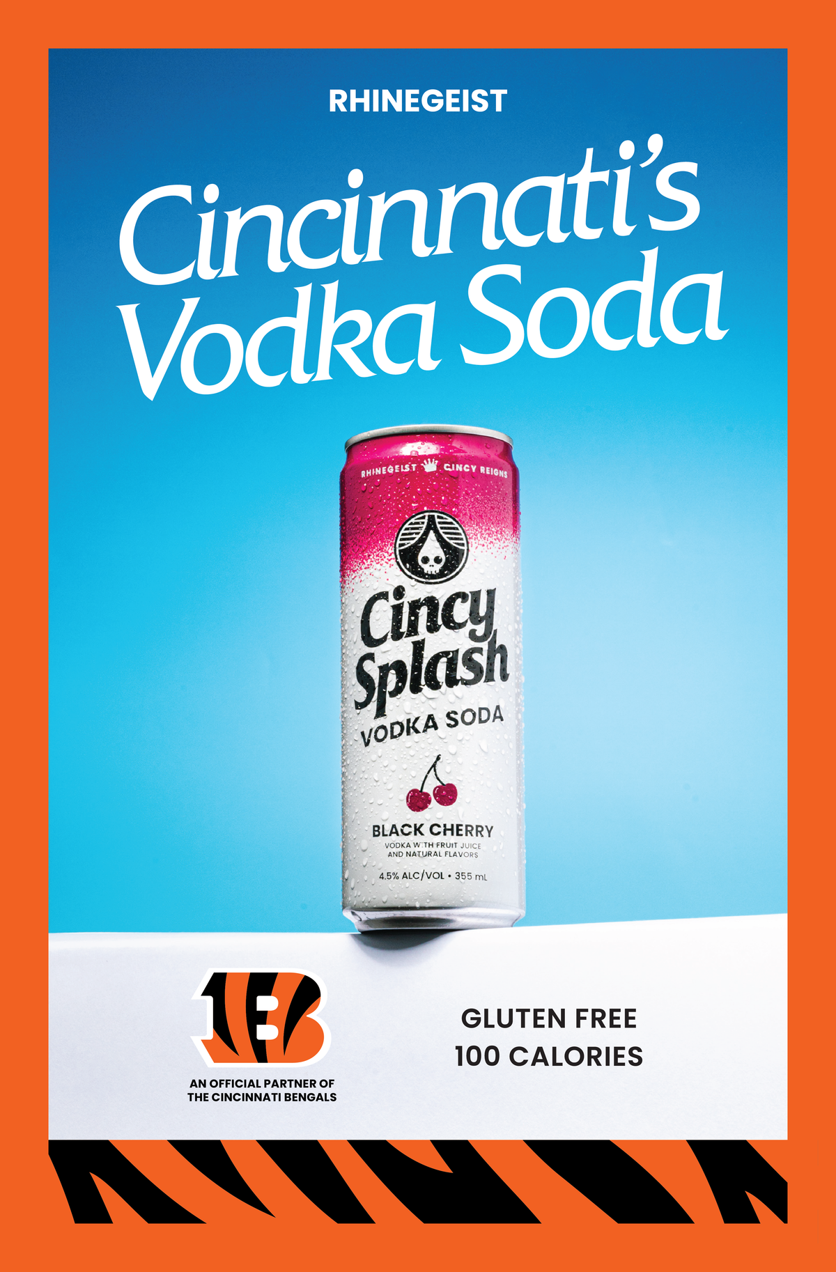 Posters - Cincy Splash x Bengals - Black Cherry