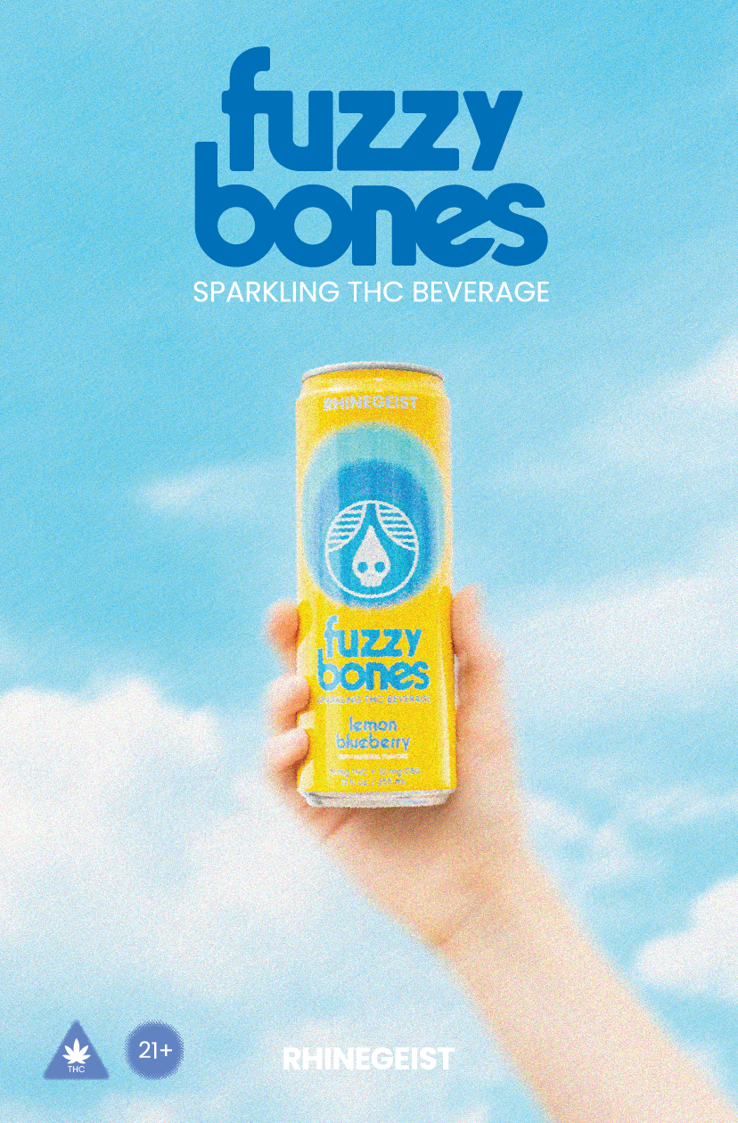 Posters - On Premise - Fuzzy Bones - Lemon Blueberry