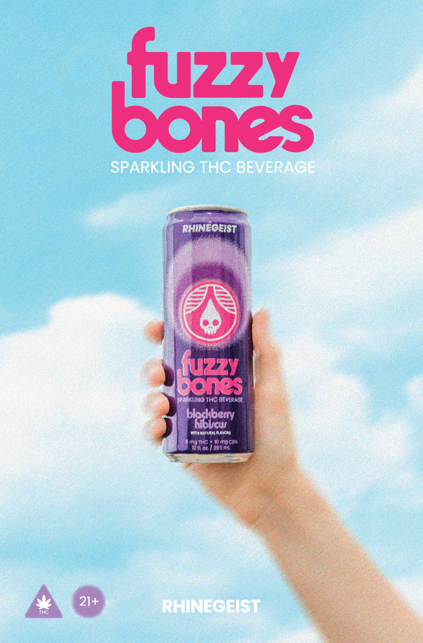 Posters - On Premise - Fuzzy Bones - Blackberry Hibiscus