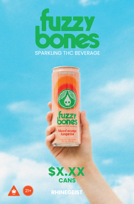 Posters - On Premise - Fuzzy Bones - Blood Orange Tangerine