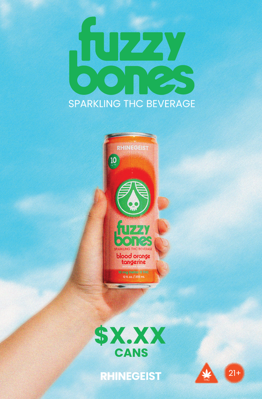 Posters - On Premise - Fuzzy Bones - Blood Orange Tangerine