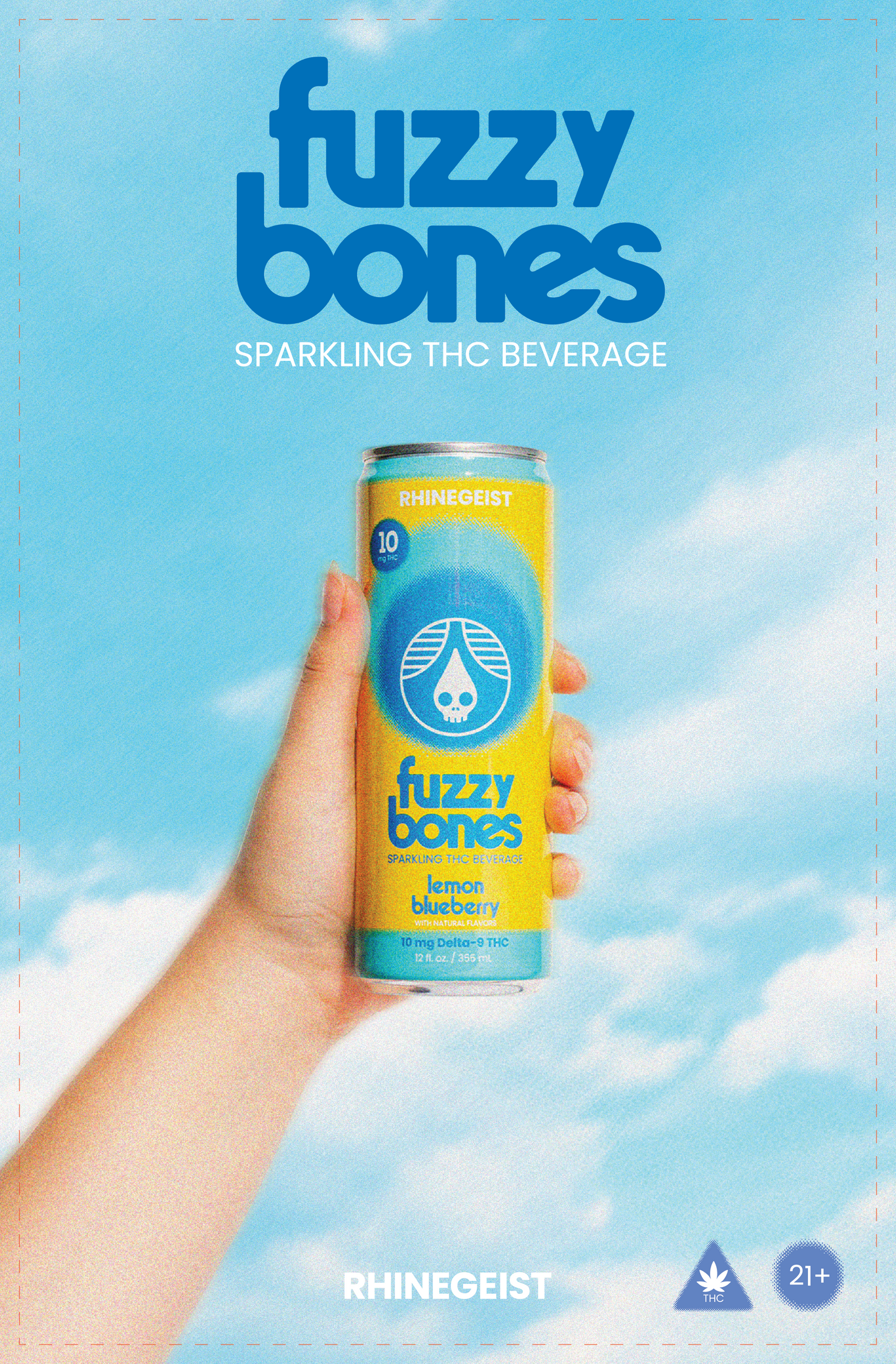 Posters - On Premise - Fuzzy Bones - Lemon Blueberry