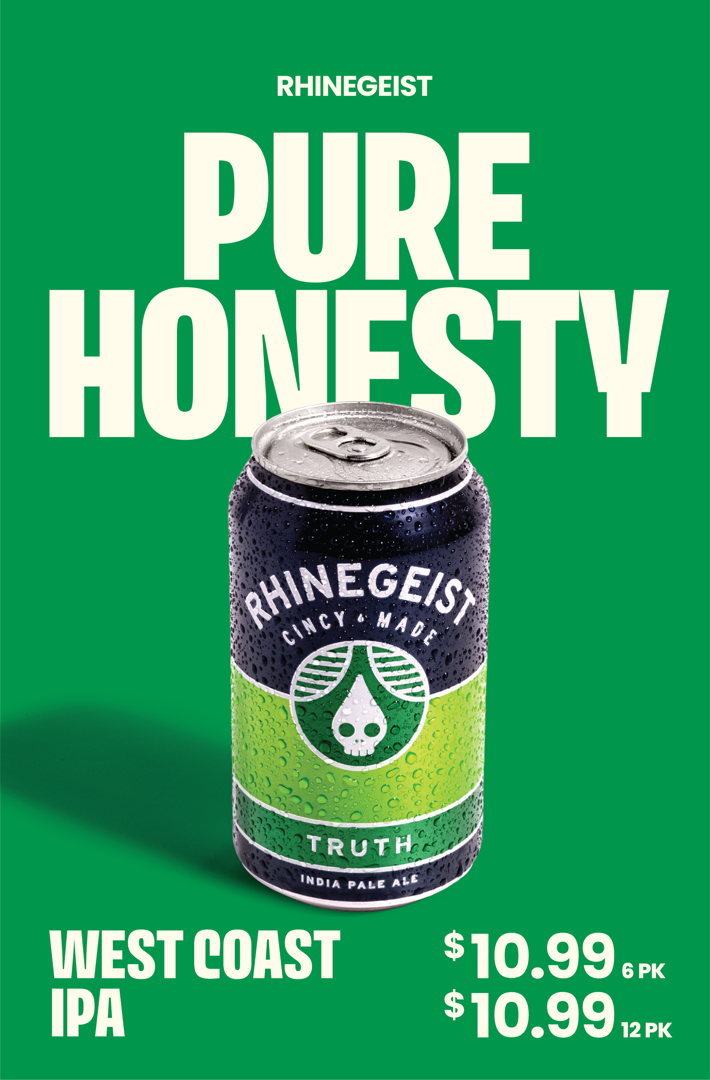 Posters - Pole Topper - 2025 Campaign Honest Hops - Truth