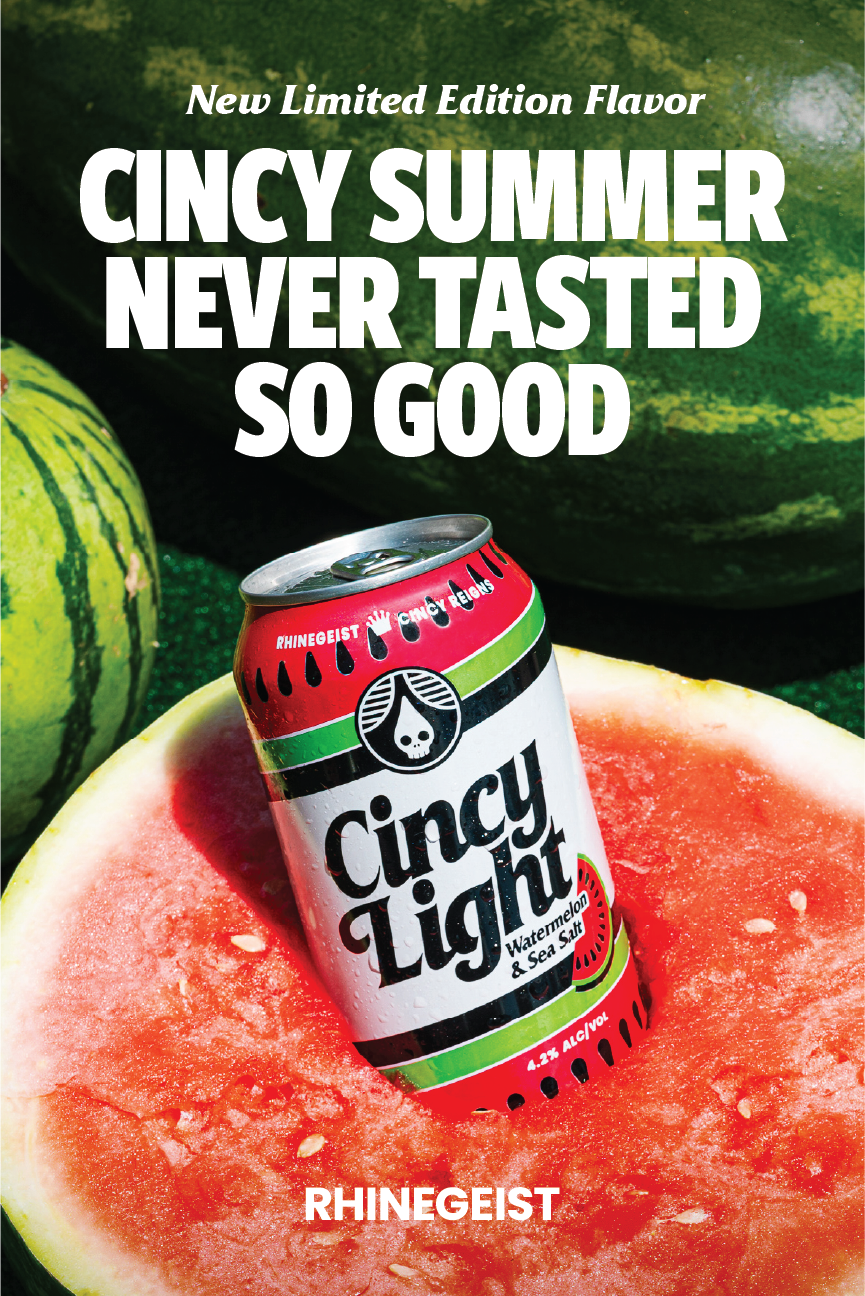 Posters - Pole Topper - Cincy Light Watermelon