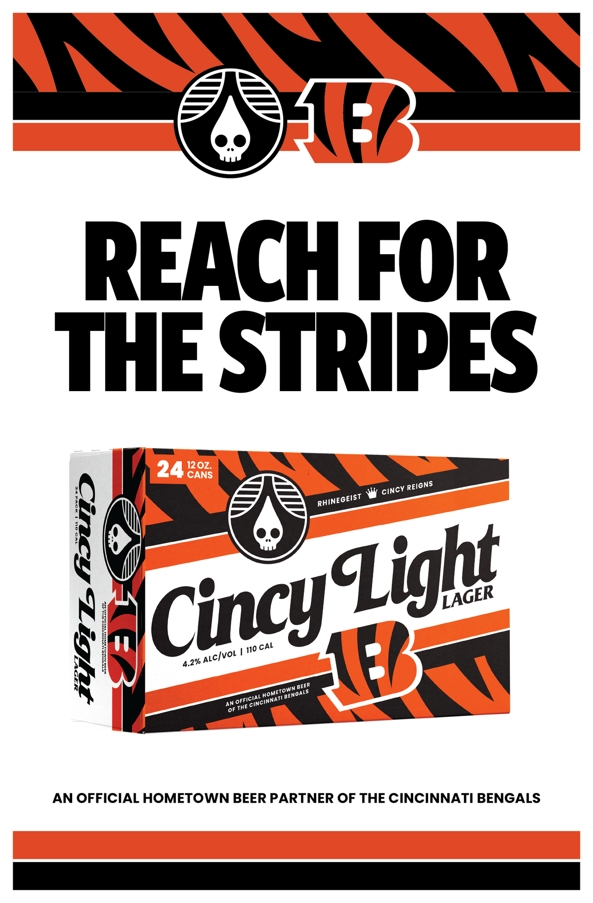 Poster - Pole Topper - Cincy Light x Bengals
