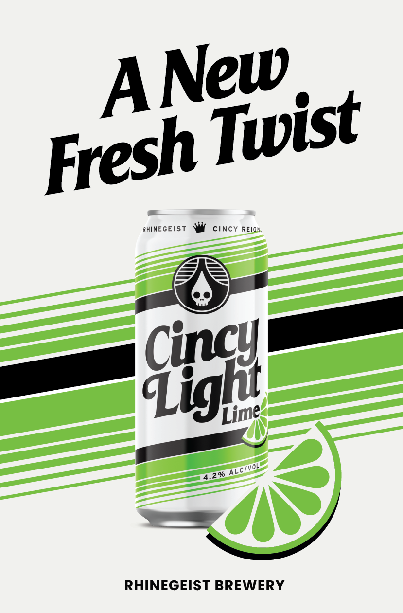 Posters - Pole Topper - Cincy Light Lime 16oz