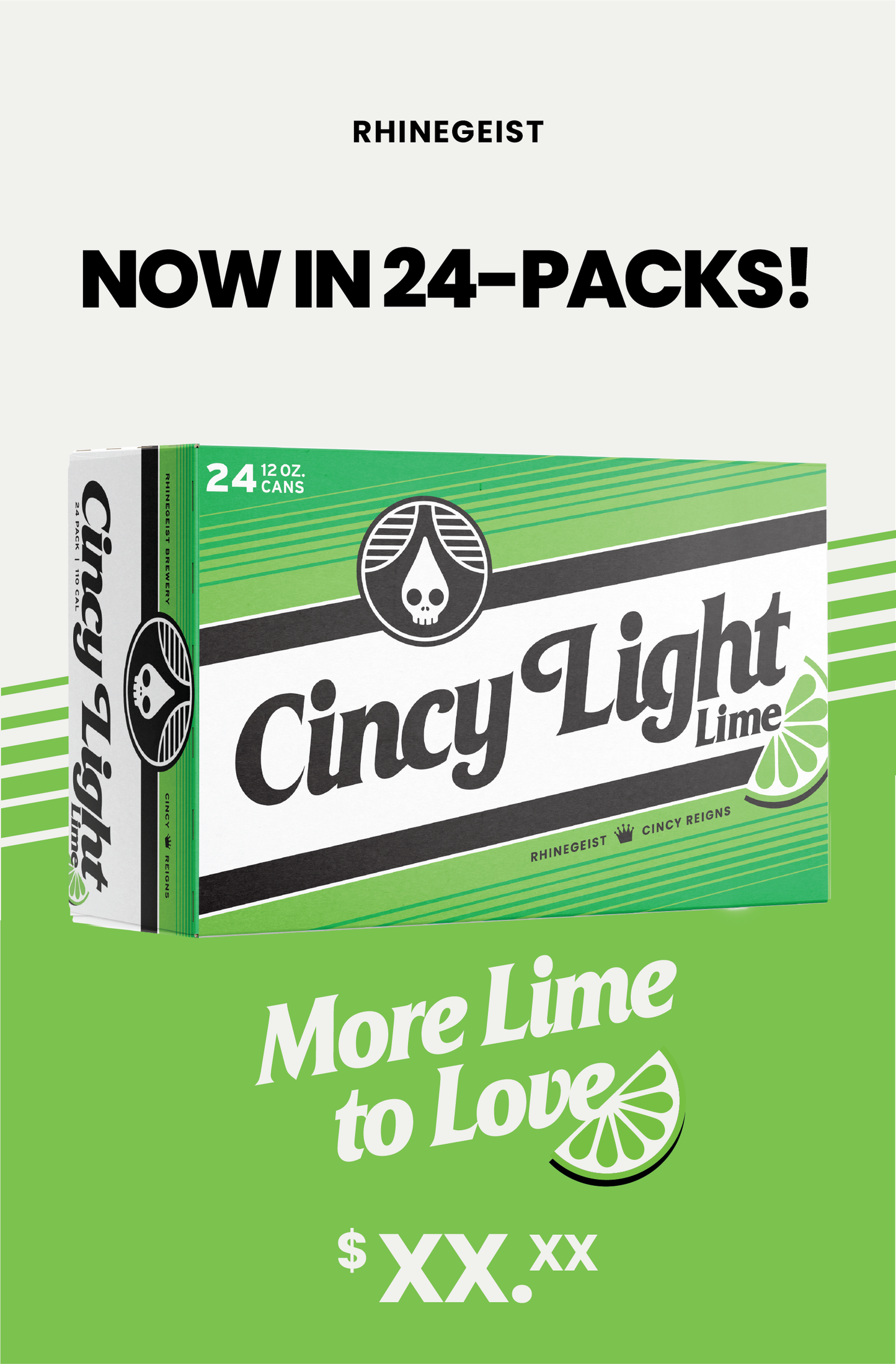 Posters - Pole Topper - Cincy Light Lime
