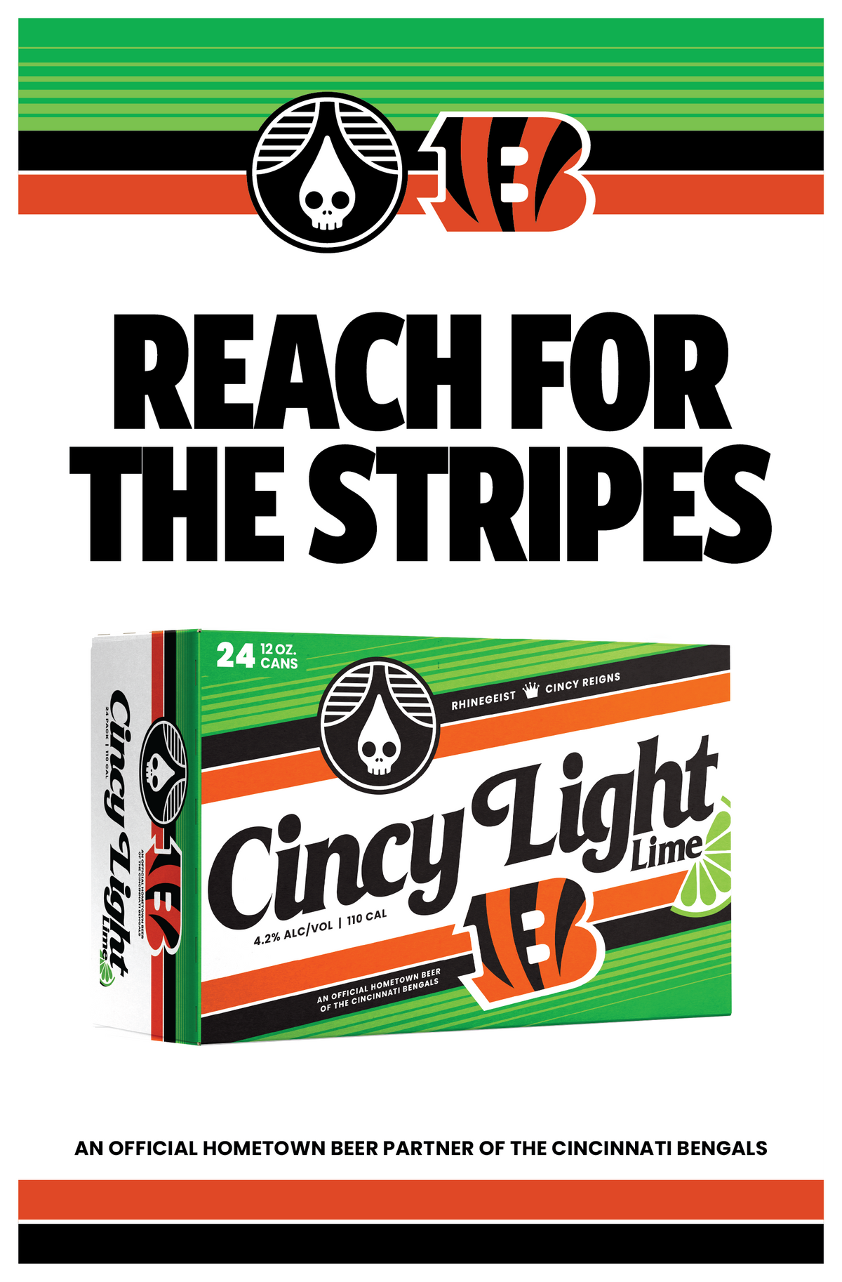 Poster - Pole Topper - Cincy Light x Bengals